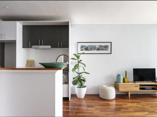 Quiet & peaceful rear apartment, north views
