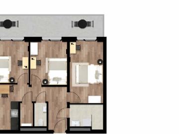 Quiet single bedroom close to the Graz main train station