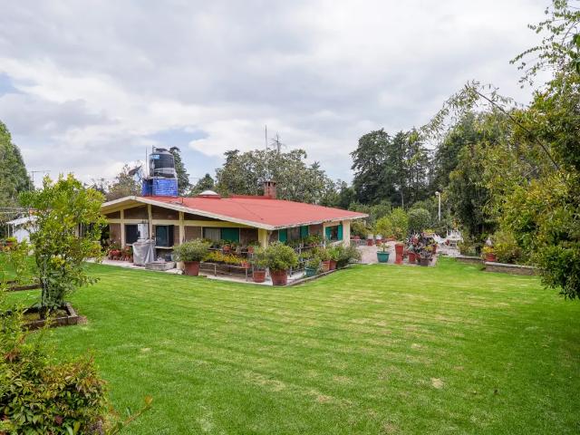 Quinta 6,000m² con Casa, Salón, Cabañas y Jardín en Ozumba Estado de Mexico