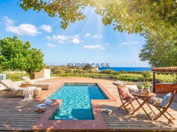 Castelo, Sesimbra - Piscina, Lareira, Vista panorâmica