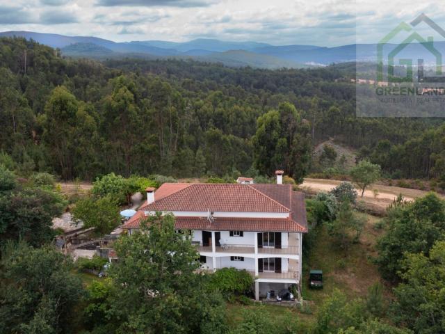 Quinta dos Gaios, moradia T4 com terreno, isolada, localização top, entre Coja e Arganil
