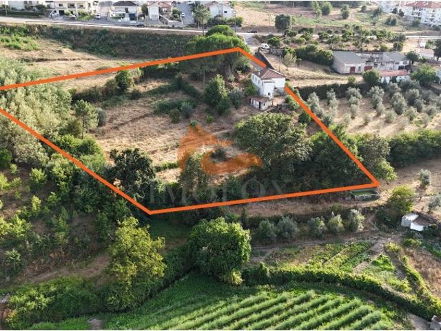Quinta da Lameira com casa de habitação e terreno em Oliveira do Hospital