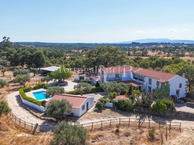 Quinta Equestre com 8 Hectares e Olival Tradicional na Beira. 680m² Penamacor