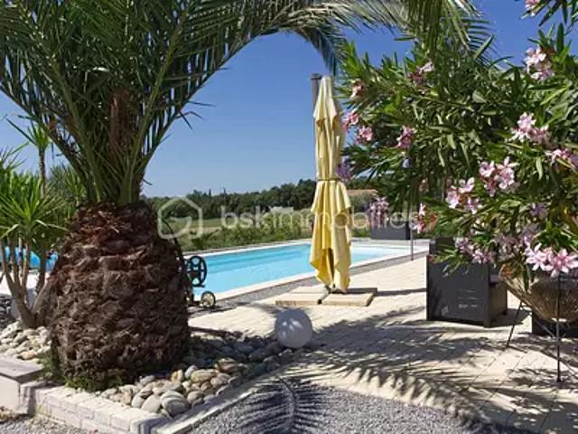 Quissac 30260 Achat / Vente maison 4 pièces t4 piscine terrasse
