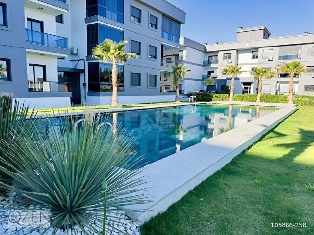 QZEN' DEN SOSYAL DONATILI SİTEDE HAVUZLU 2+1 DAİRE