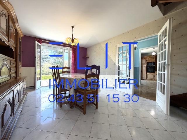 R1401 | PAVILLON 105 m2 4 CHAMBRES JARDIN GARAGE SAINT GEORGES DU BOIS