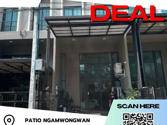 #R7910 011268 ให้เช่าบ้าน PATIO Ngamwongwan Prachachuen