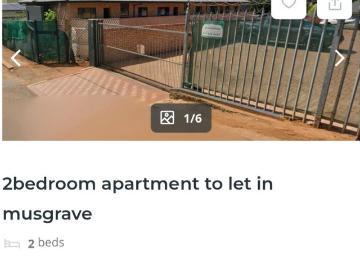 R9 000 | 2 Bedroom Apartment / Flat For Rent in Musgrave, Durban