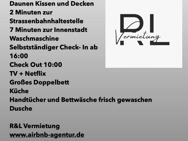 R&L Apartment Karl Heine OG Studio, Leipzig Amsterdam Apartments for Rent