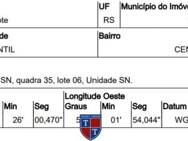 R$ 58.478,24 Terreno RS GENTIL CENTRO