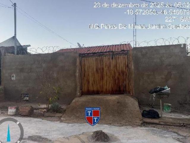 R$ 95.407,73 Casa MG PATOS DE MINAS JARDIM QUEBEC