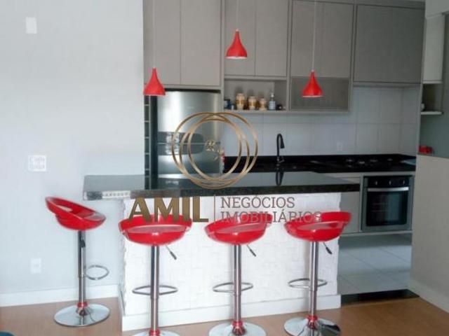 RA AMIL, Venda, Apartamento Planejado, 02 Quartos sendo 01 Suíte, 60m², Varanda gourmet, Residencial