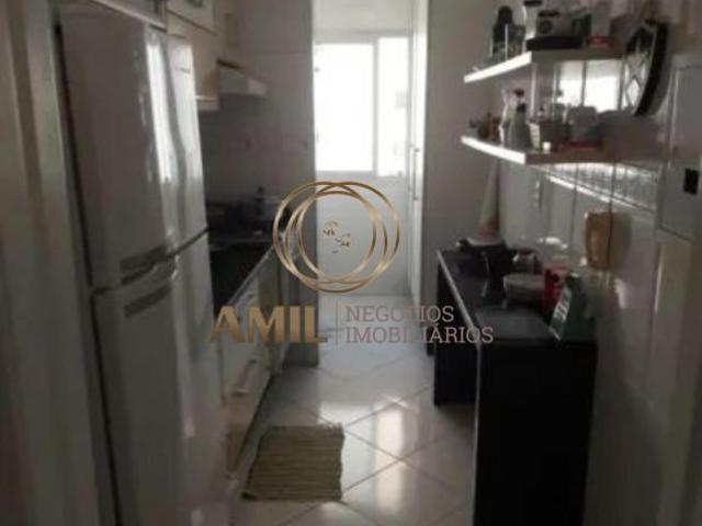 RA Amil vende apartamento semi mobiliado, com 02 Quartos sendo 01 suíte, 67m², Edifício Pontal de C