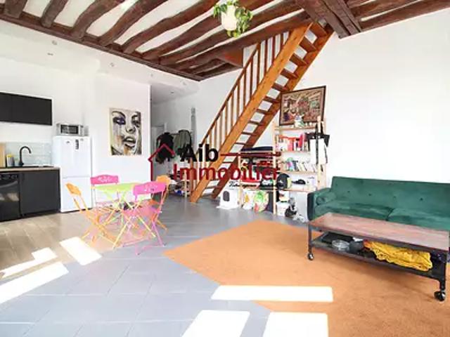 Rambouillet 78120 Achat / Vente appartement 3 pièces t3 au dernier étage
