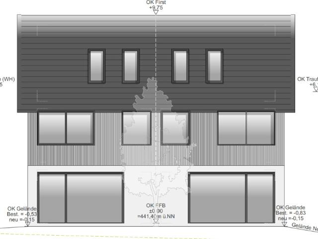 Ramerberg KfW 40+ Neubau Doppelhaushälfte