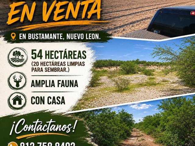 Rancho en Venta en Bustamante, Nuevo Le?n