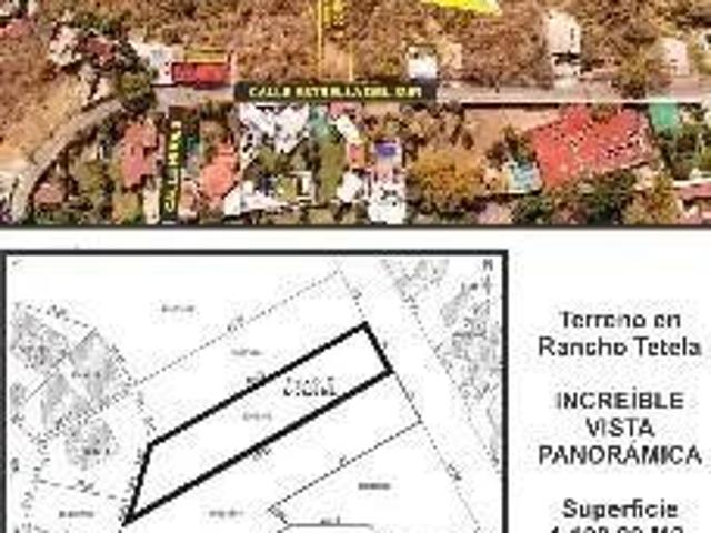 Rancho Tetela Oportunidad, lote para Casa, al norte de Cuernavaca