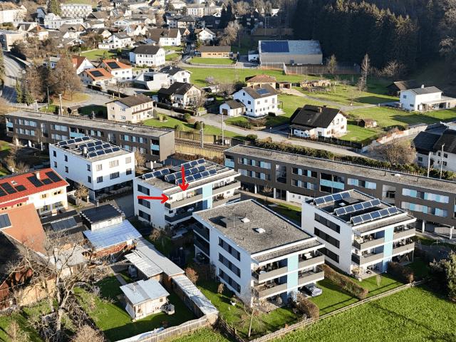 Rankweil: Geräumige 3 Wohnung mit großer Terrasse in zentraler Lage!