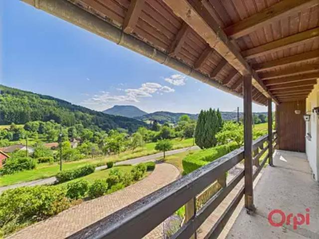 Ranrupt 67420 Achat / Vente maison 6 pièces t6 terrasse balcon
