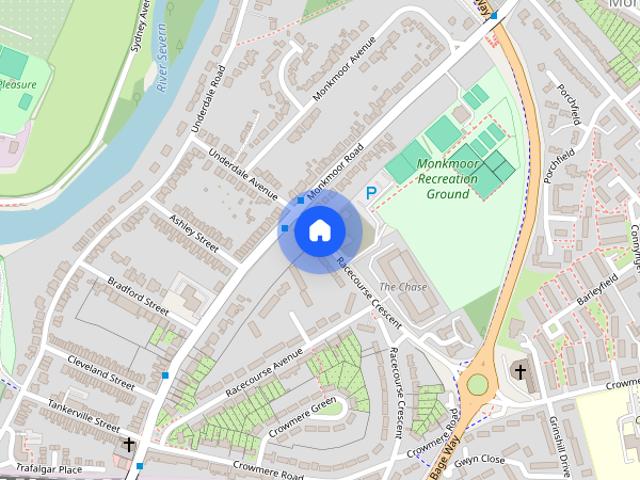 Racecourse Crescent, Monkmoor, Shrewsbury, SY2 5BW