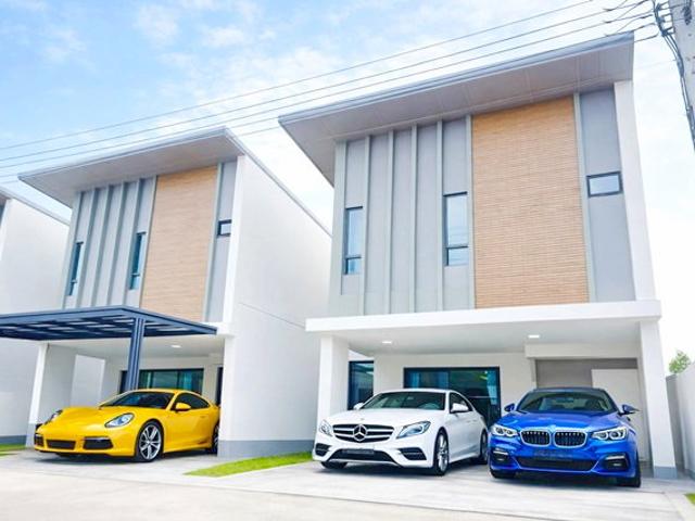ราชพฤกษ์ MRTพระนั่งเกล้า ทาวน์โฮม 3 นอน 3 น้ำ ใกล้ สะพานมหาเจษฎาบดินทร์ 950 ม.บ้านสไตล์บ้านเดี่ยว 2 ชั้น 36 ตร.วา. 143 ตร.ม. ตลาดบางศรีเมือ