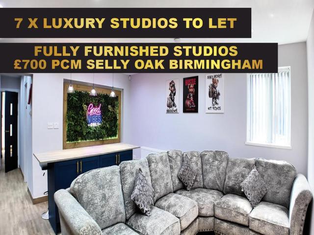 Raddlebarn Road, Birmingham B29 Studio to rent £700 pcm £162 pw