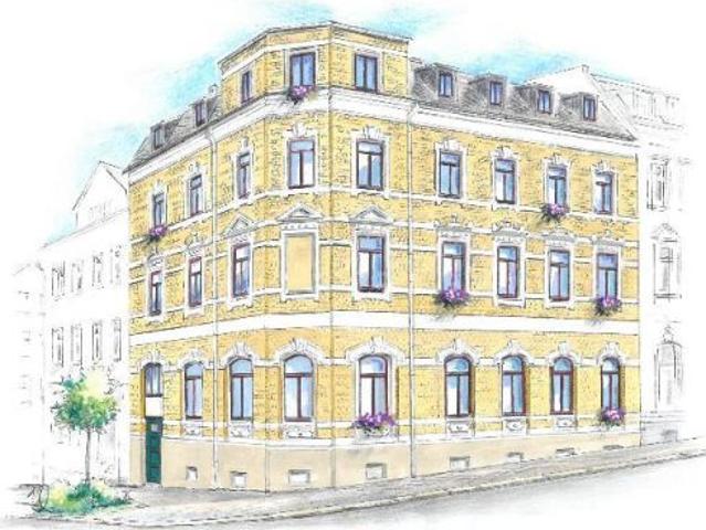 Rähnisstr. 35, Wohnung 4 ~~~ Einbauküche der Vormieter kann abgekauft werden, Balkon, Tageslichtbad mit Wanne und Dusche, Abstellraum, Keller