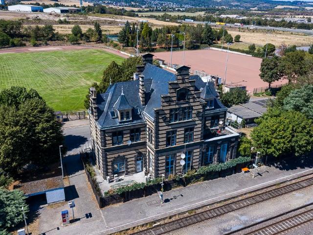 Railway station romance meets luxury
