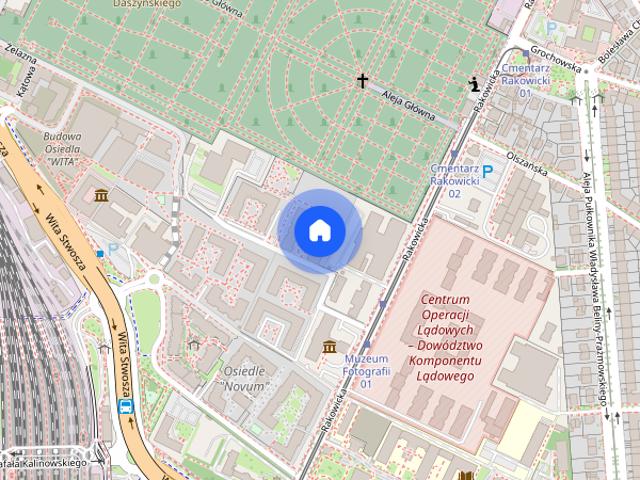 Rakowicka 22c – apartament 25m2, balkon, aneks kuchenny, pełne AGD, wolne od X 2