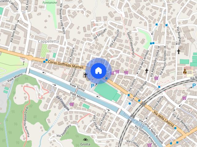 Rapallo appartamento ristrutturato con balcone