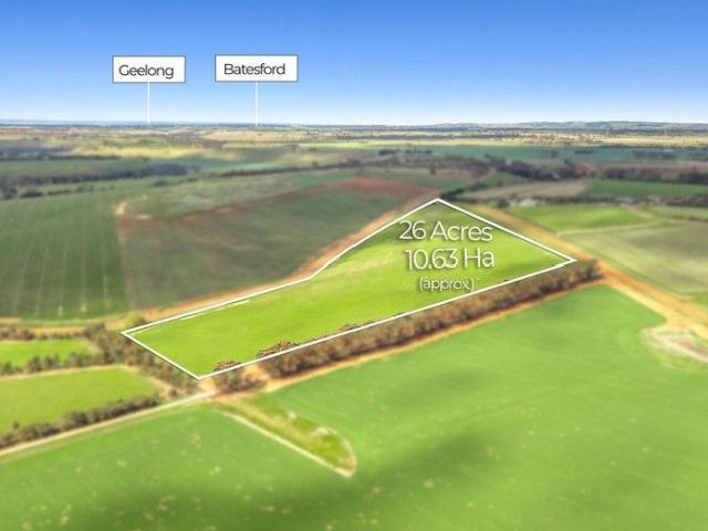 Rare Moorabool Valley Vacant Holding