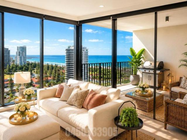 Rare North Facing High Floor Corner Residence | Expansive Coastal Views