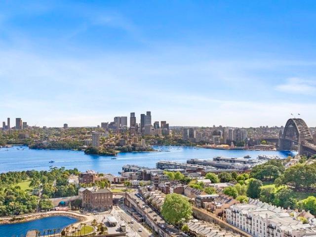 Rare One Bedroom Plus Study with Parking and Harbour Bridge Views