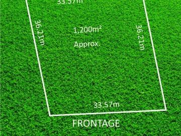 RARE OPPORTUNITY/ 1200m² ALLOTMENT