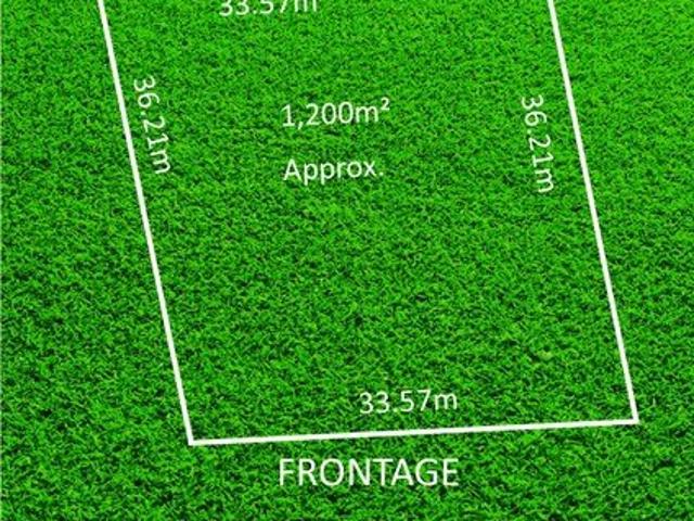 RARE OPPORTUNITY/ 1200m² ALLOTMENT