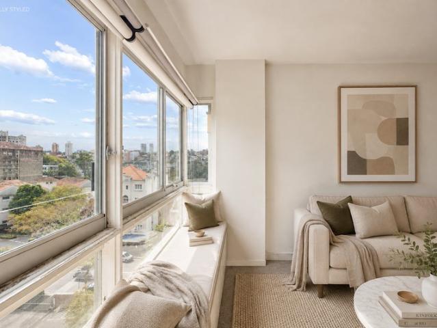 Rare Original Sunlit Studio with Sweeping Bay Views