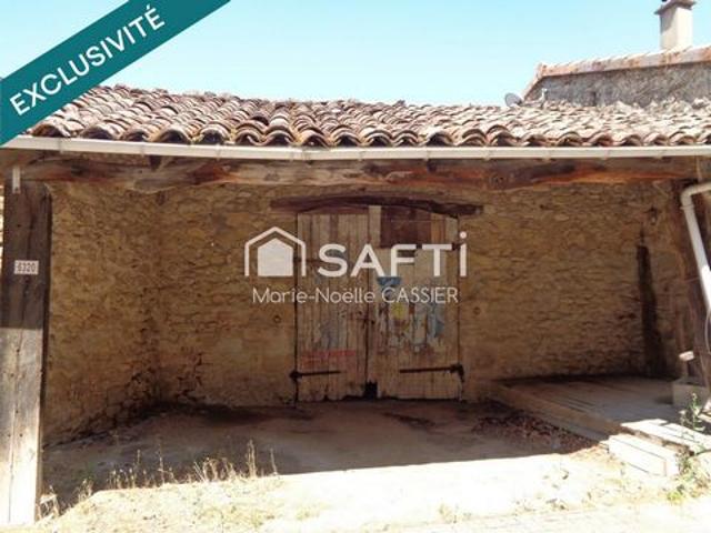 Rare: authentique maison en pierre à fort potentiel