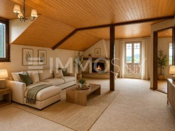 Rare à La Sarraz  Chalet de 2 appartements avec énorme potentiel !