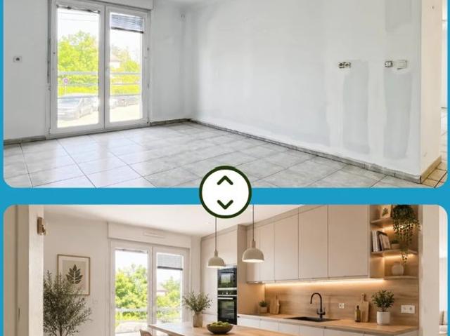 Rare à la vente – Appartement F4 prêt à décorer de 114 m² avec balcons, cave et parking