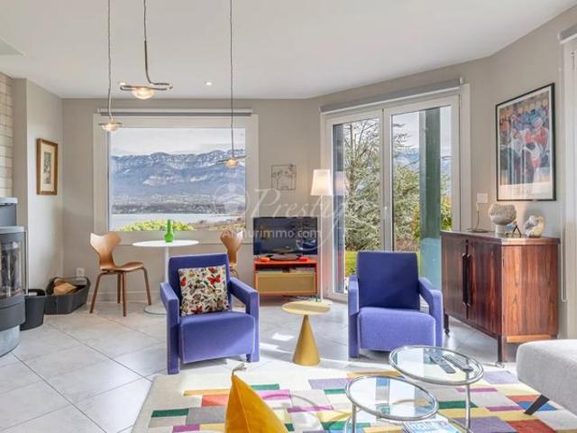Rare à la vente: Villa avec vue lac imprenable premières hauteurs du Bourget