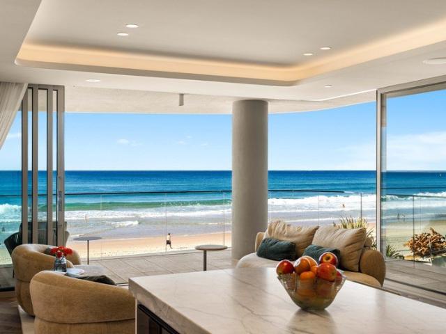 Rare And Refined Absolute Beachfront Luxury in Stunning Main Beach Location