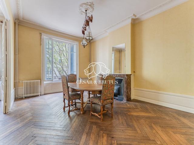 Rare: Appartement bourgeois 6 pièces 174m² Lyon 7ème