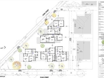 RARE APPROVED 5 TOWNHOUSE DEVELOPMENT SITE IN PRIME BELMONT LOCATION