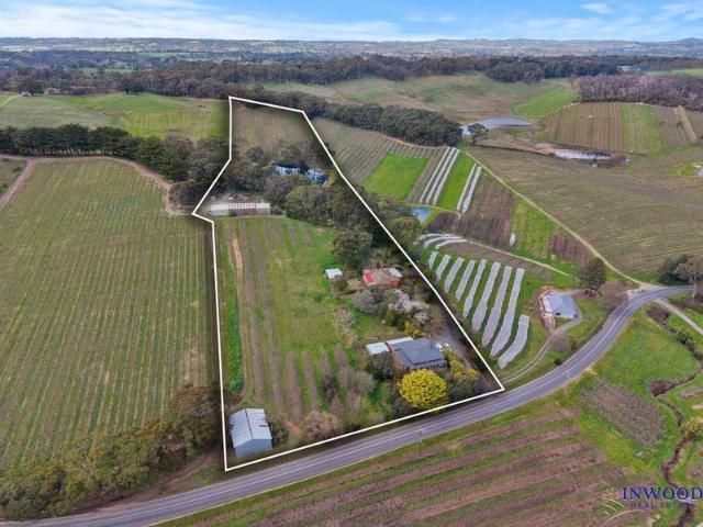 Rare dual home country holding 4.05 Ha, gorgeous Lenswood. Large sheds, dam with water licence. Your country estate awaits. Offers by 2nd Oct USP