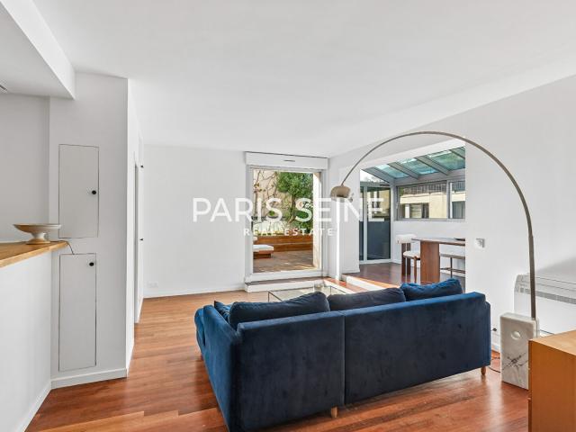 RARE ET EXCEPTIONNEL*2 PIÈCES CLIMATISÉ AVEC PARKING*TERRASSE AMÉNAGÉE 26 M² BALCON 6 M²* À 150 M DU CHAMP DE MARS
