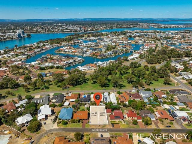 2 Rare Elevated Blocks with Stunning Mandurah Skyline Views