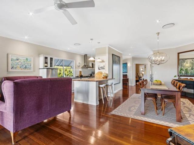 Rare Fully Furnished Queenslander Retreat with Swim Spa & Skyline Views