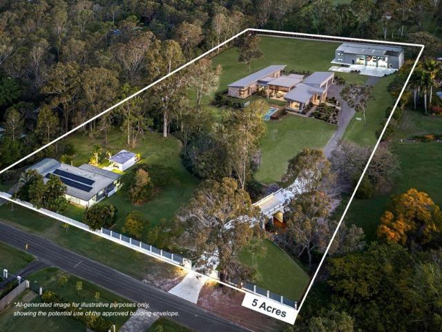 Rare Five Acre Opportunity with Exceptional Potential in the Heart of Gumdale