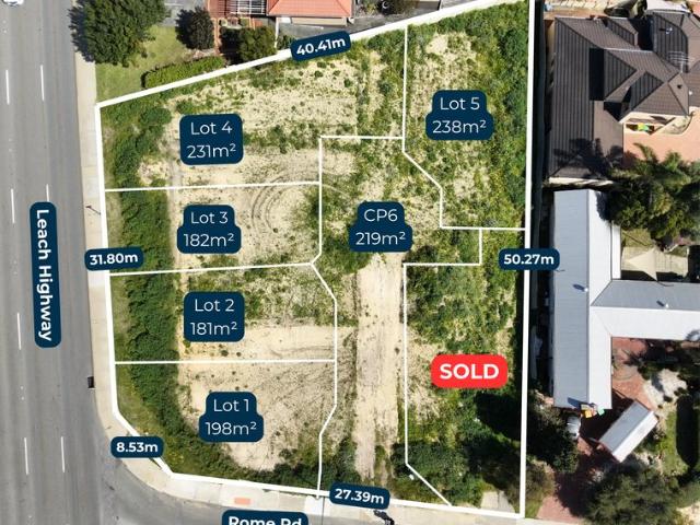 Rare Five Lot Opportunity in the Heart of Melville