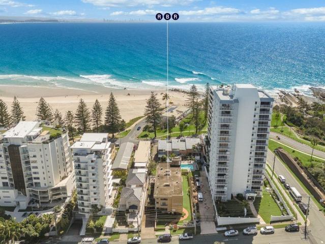 Rare Ground Floor Find in Rainbow Bay's Tightly Held Beachside Pocket